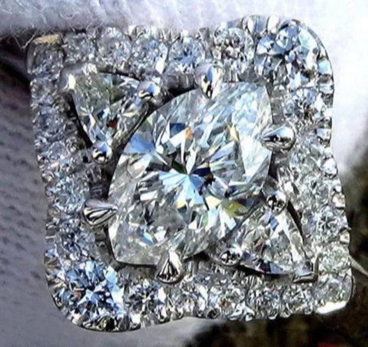 Diamond ring diamond ring 14k Natural - Shilat