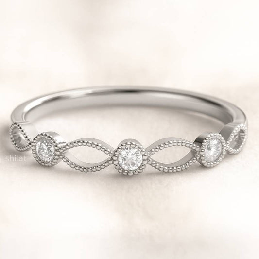 white gold ring