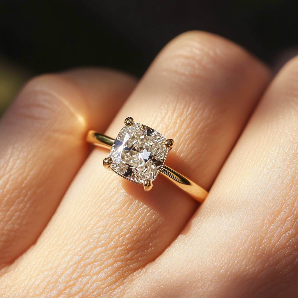 R173- Cushion 2.05ct Cvd - Shilat