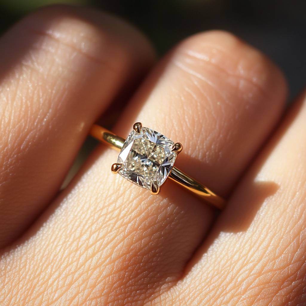 R174- Cushion 2.50ct Cvd - Shilat