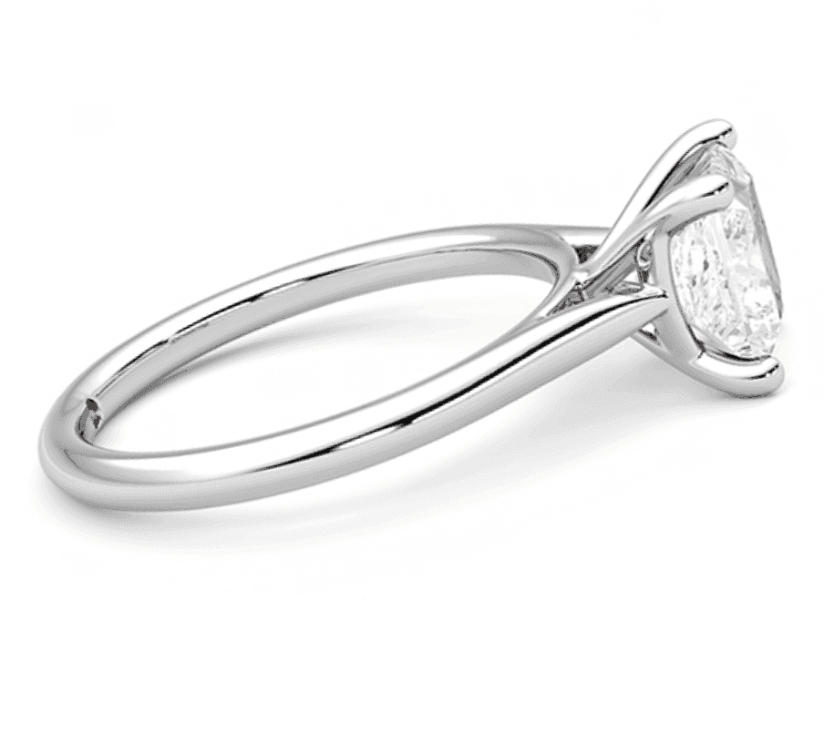 Synthetic diamond engagement rings - Shilat