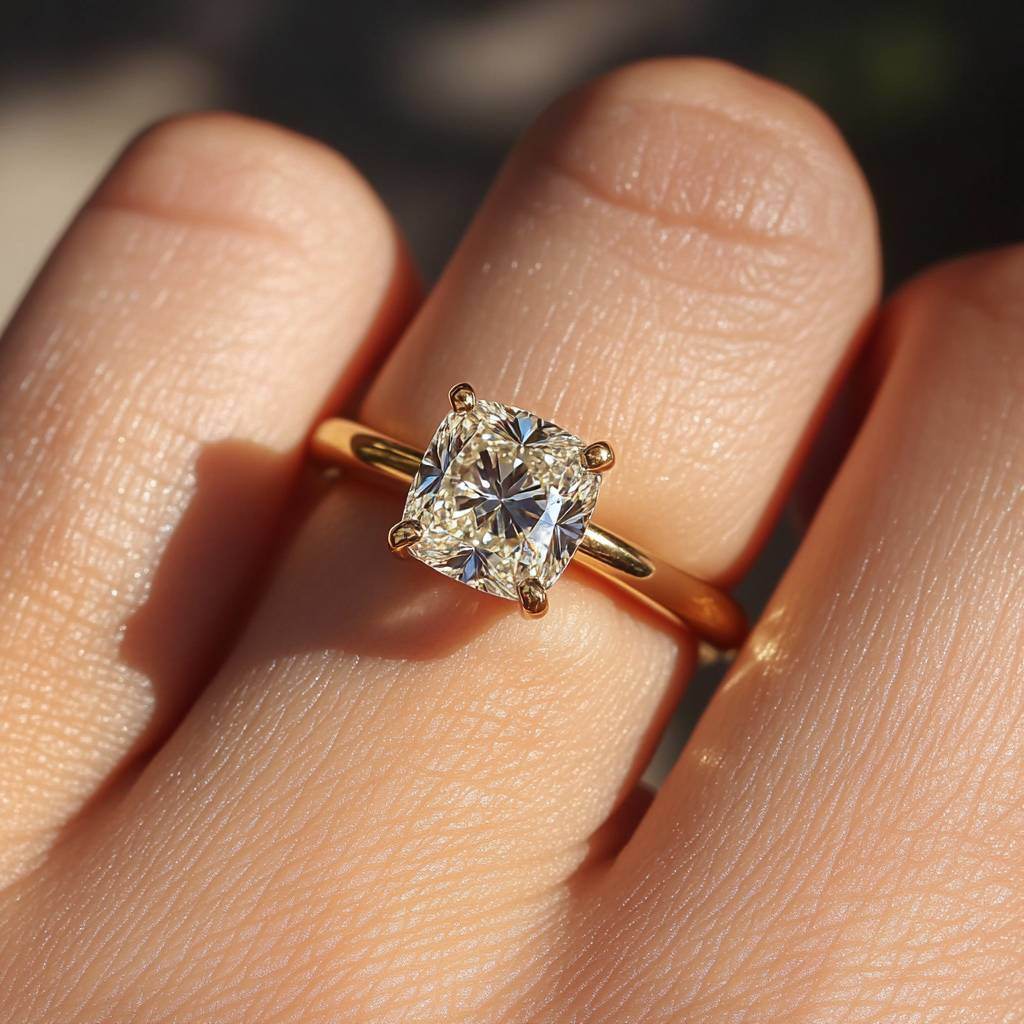 R172- Cushion 1.50ct Cvd - Shilat