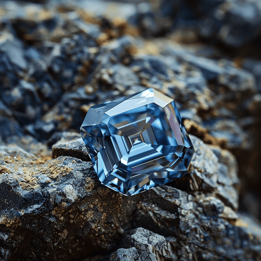 square blue diamond 