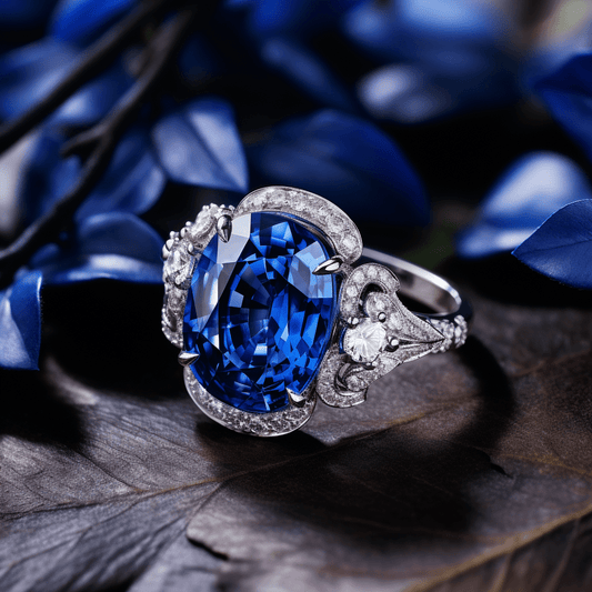 sapphire diamond ring 
