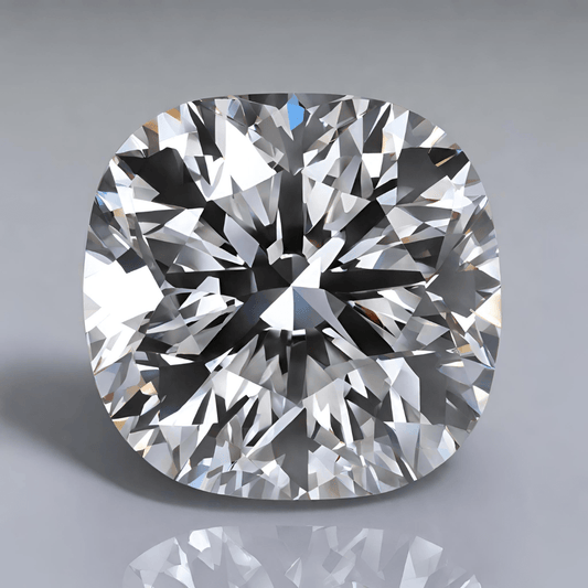 cushion lab diamond 