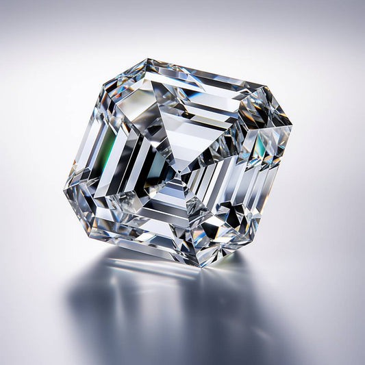 loose emerald cut lab created diamond 