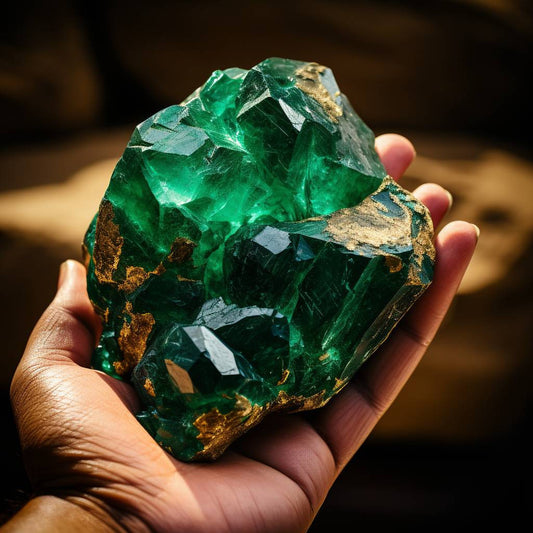 loose green emerald 