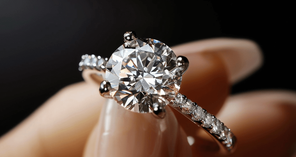 engagement rings lab grown 