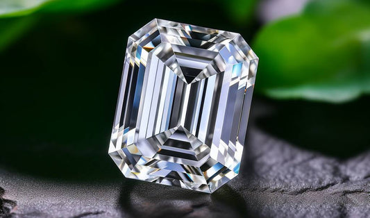 emerald cut lab grown diamond 