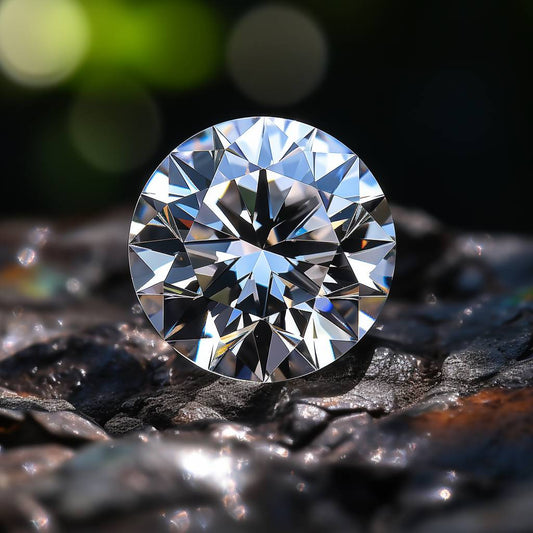 diamond round cut loose 