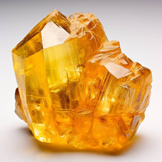 yellow sapphire crystal 