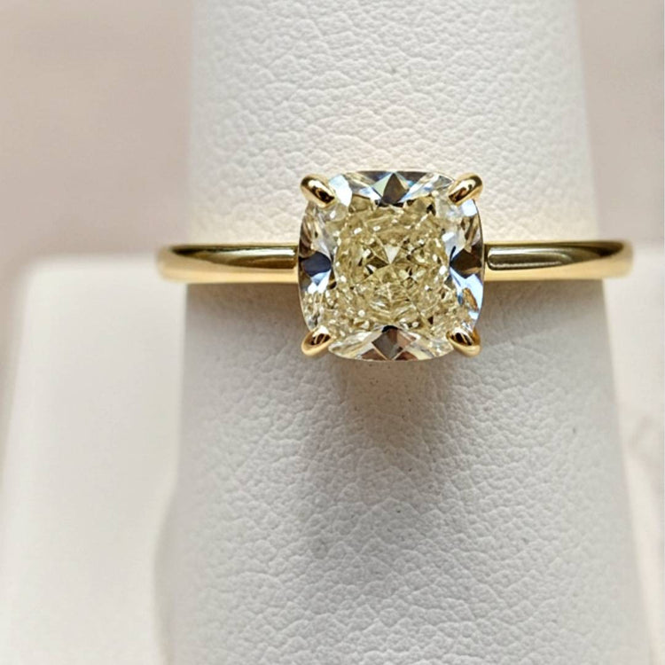 Lab Created Diamond Engagement Rings