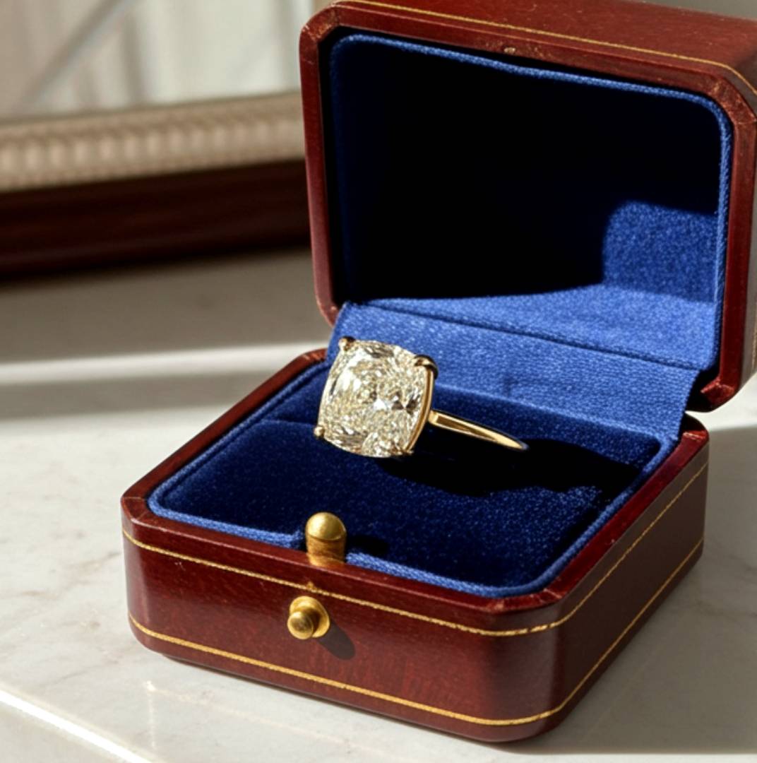 Lab Produced Diamond Rings