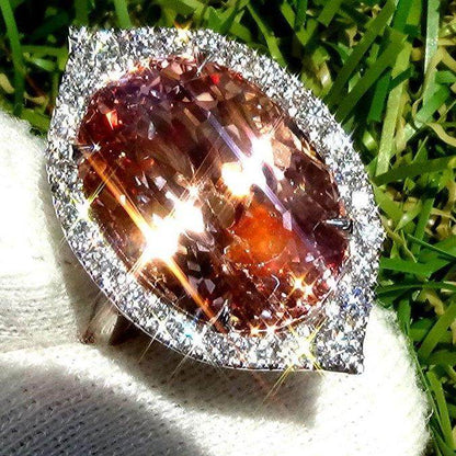 Ring with morganite - Shilat 