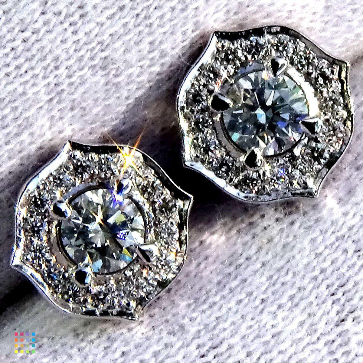 Diamond stud earrings for women 0.62ct - Shilat 