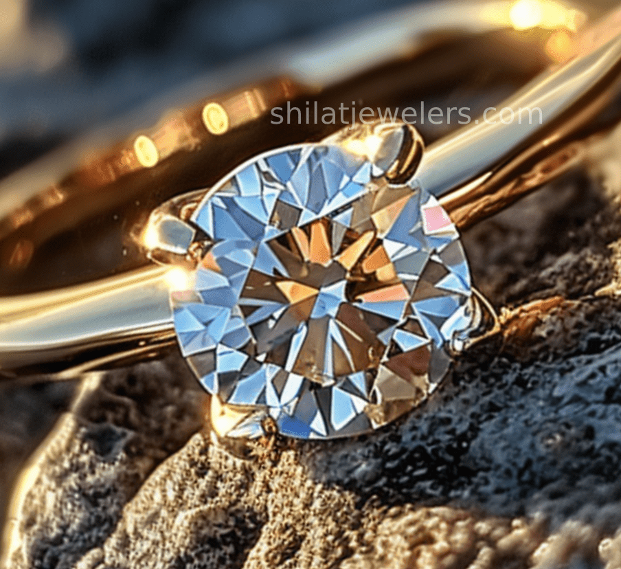 Cultured diamond ring cvd