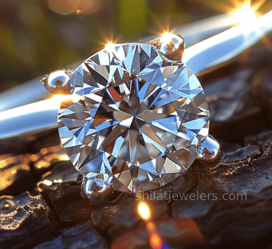 2 carat lab created diamond ring