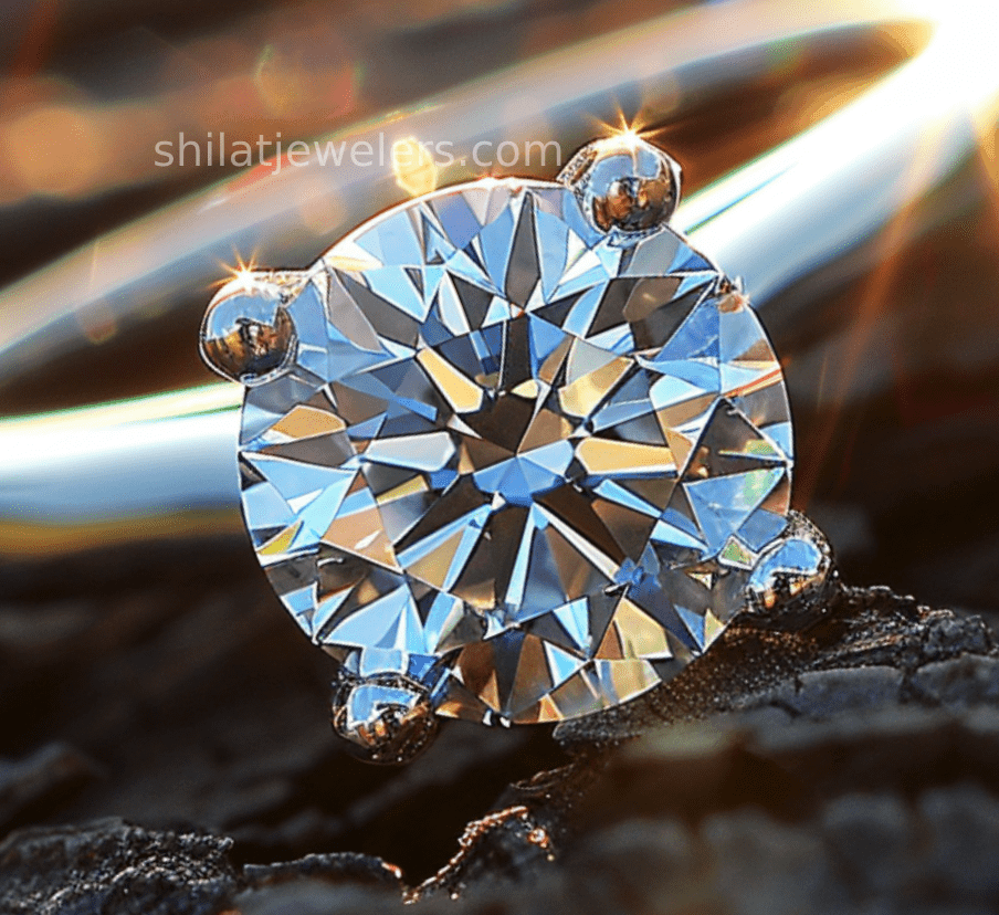 2.0 Carat Cvd Round Cut - Shilat.Jewelers - Shilat 