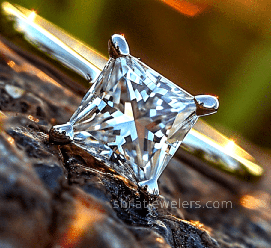 Best lab diamond engagement ring 1.5ct