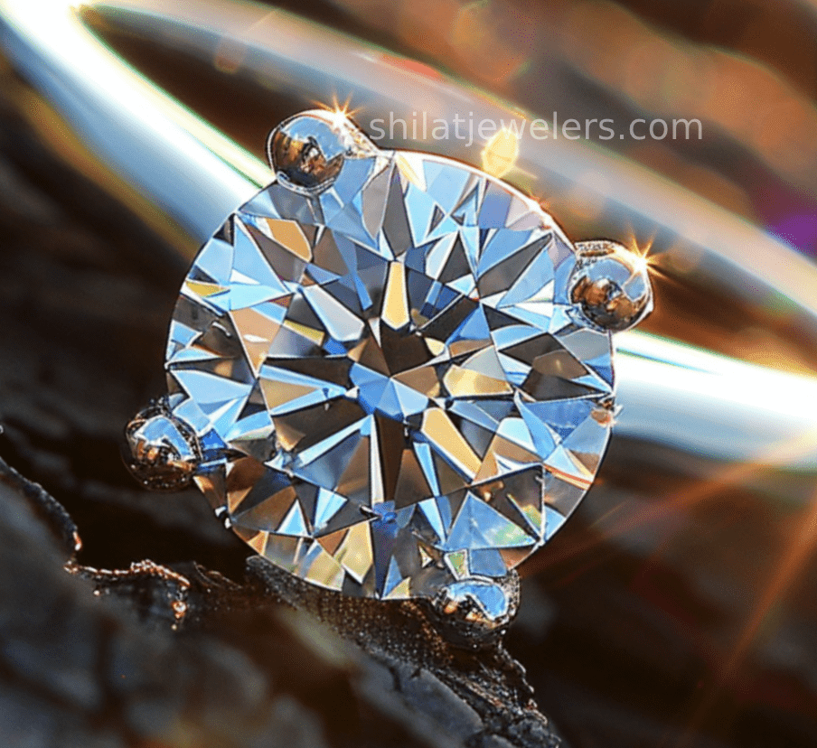 2.0 Carat Cvd Round Cut - Shilat.Jewelers - Shilat 