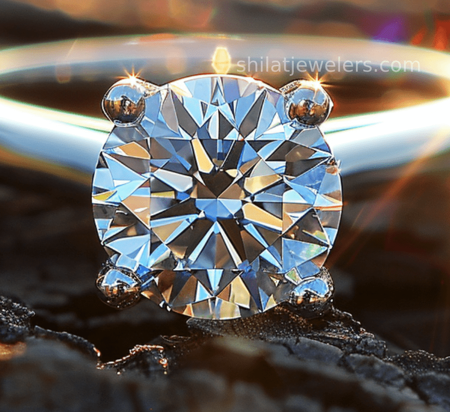 2.0 Carat Cvd Round Cut - Shilat.Jewelers - Shilat 