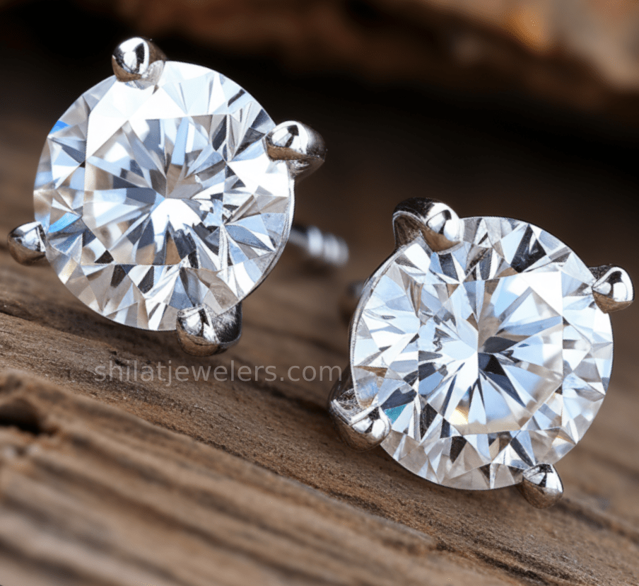 Artificial diamond earrings online