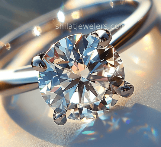 lab made diamond ring