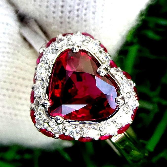  gold Ruby ring 14k -Shilat