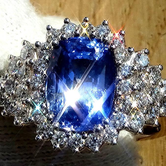 sapphire diamond 14kt ring - Shilat