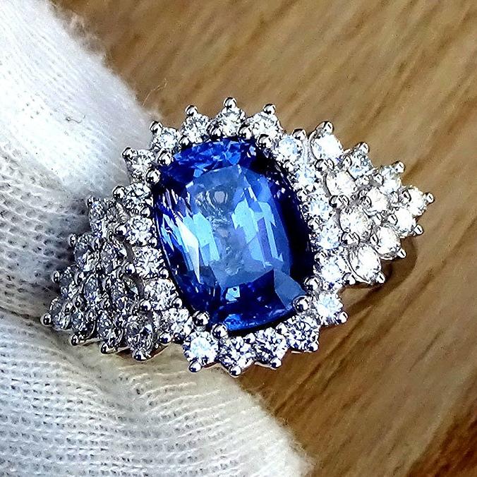 sapphire diamond ring - Shilat