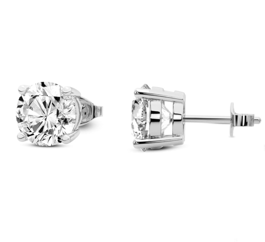 lab diamond studs earrings 1.01ct