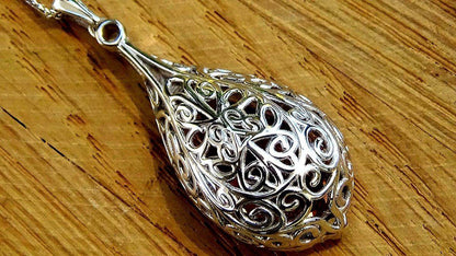 Diamond and morganite necklace 14k gold 7.82ct - Shilat 