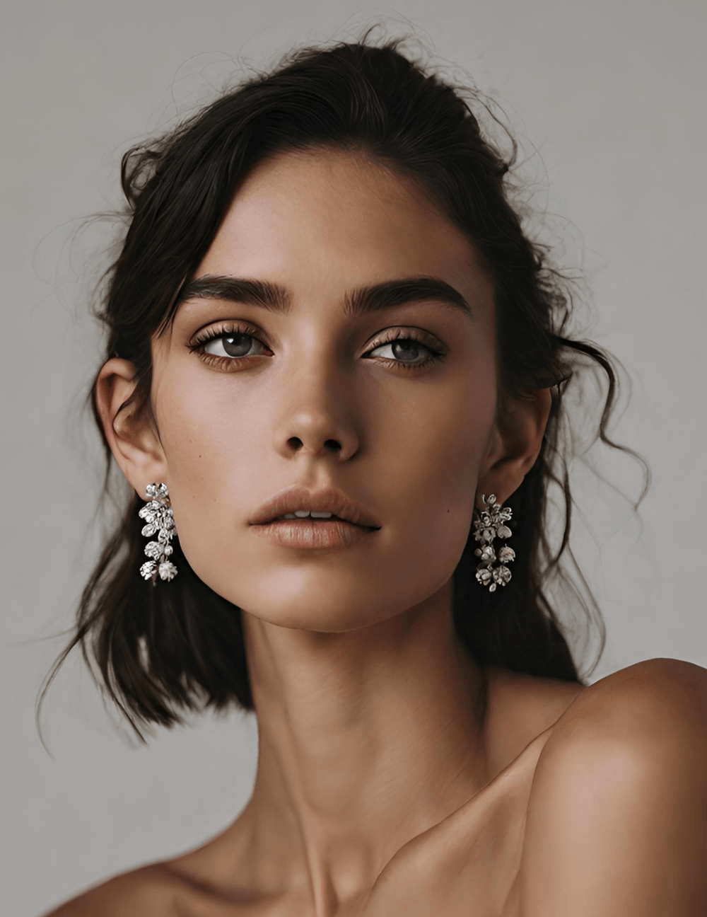 diamond earrings 14k 