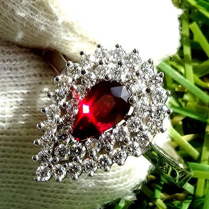 Ruby ring 18k gold - Shilat