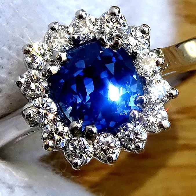 sapphire diamond ring - Shilat