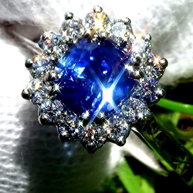 sapphire ring 14k - Shilat