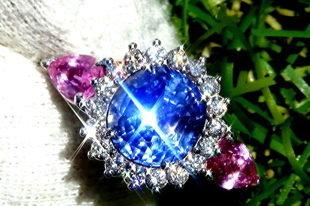 sapphire diamond ring - Shilat