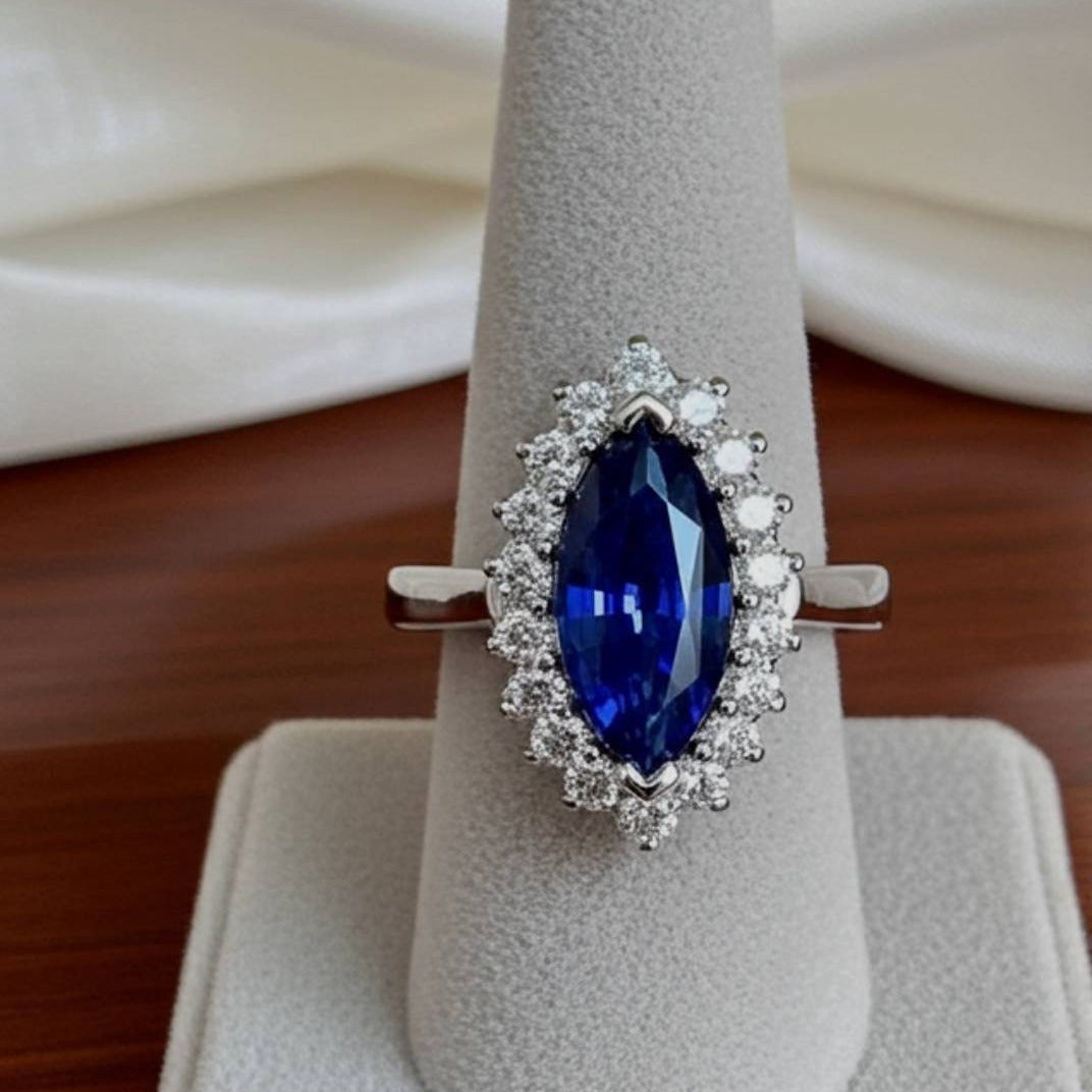 marquee sapphire ring 