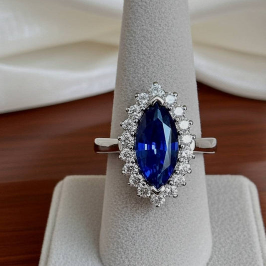 marquee sapphire ring 