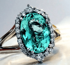 Emerald green engagement rings - Shilat 