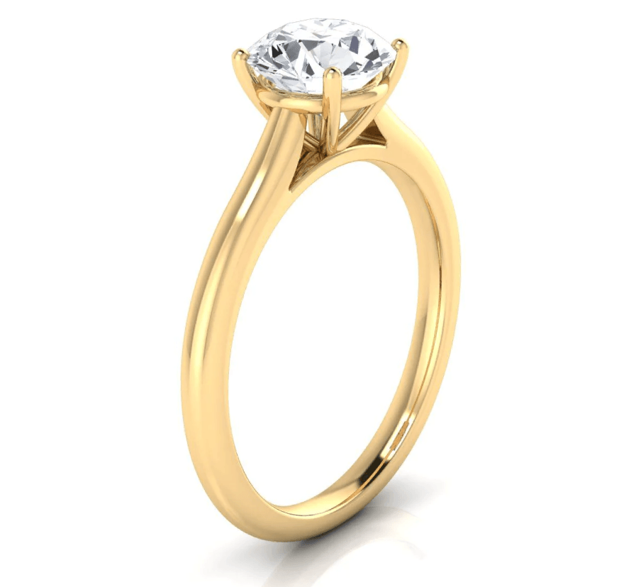 1.5ct Engagement rings with lab diamonds