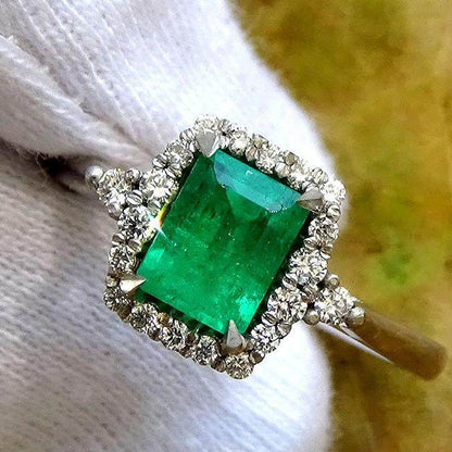 Emerald Ring 010 - Shilat 