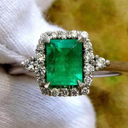 Emerald Ring 010 - Shilat 
