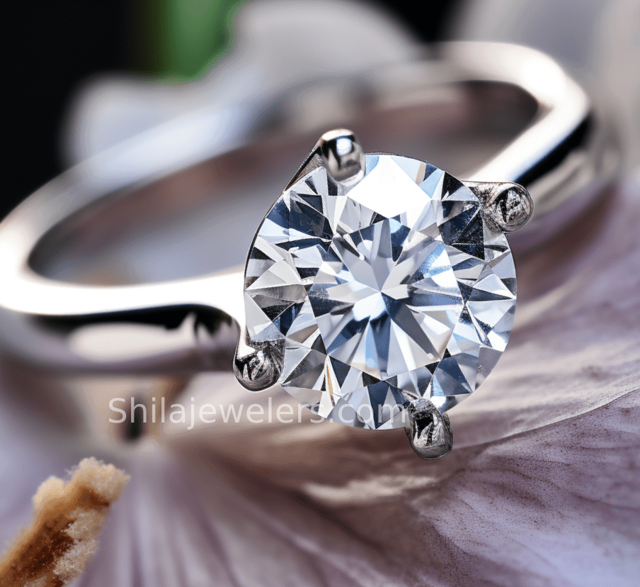 Laboratory grown diamond rings 3 carat - Shilat 