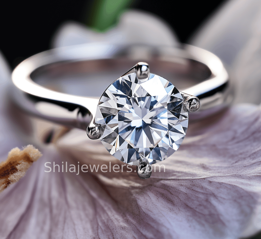 Laboratory grown diamond rings 3 carat - Shilat 