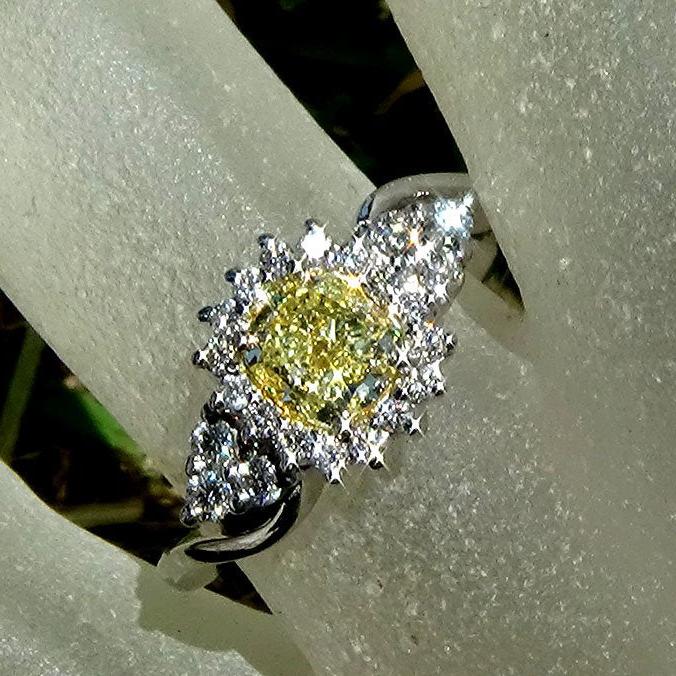  14k diamond ring - Shilat