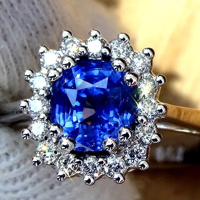  sapphire ring gold - Shilat