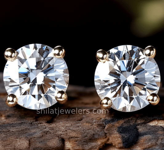 lab cvd diamond earrings for sale