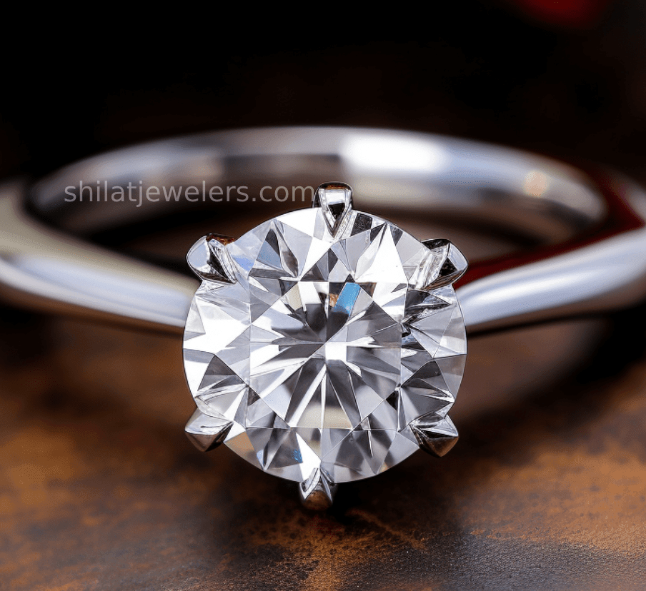 2ct lab diamond ring engagement 