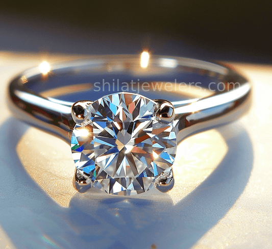 lab grown diamond ring